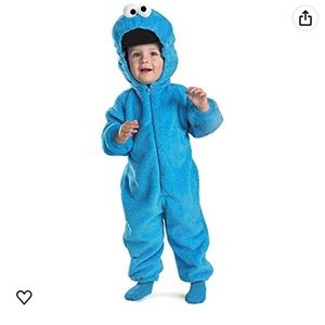 Sesame Street kids Cookie Monster costume